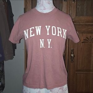 Brandy Melville Dusty Pink Top